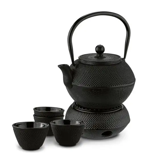 KONIGHOFFER HANAKO Podgrzewacz żeliwny do dzbanka / czarny