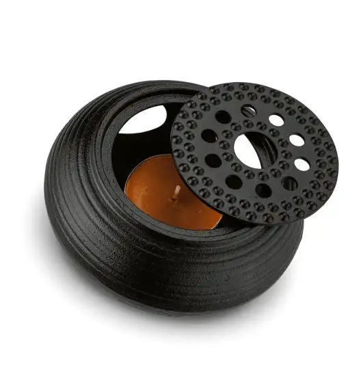 KONIGHOFFER HANAKO STRIP Podgrzewacz żeliwny do dzbanka / czarny