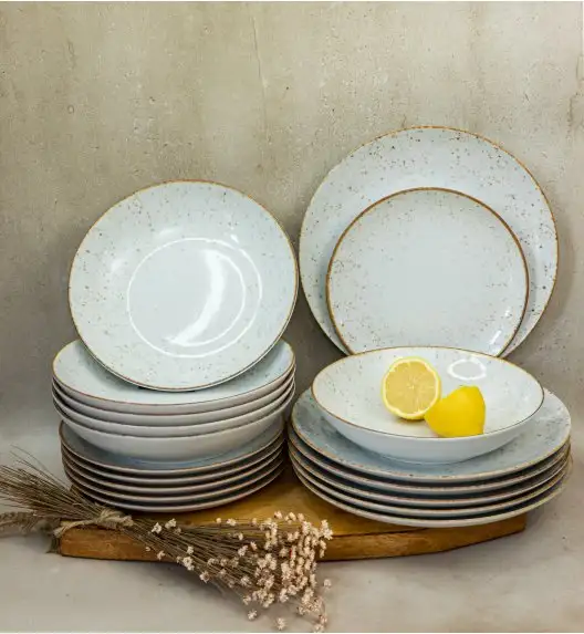 LUBIANA BOSS KERAJET | 061 KJ PICADAS | Serwis obiadowy 6/18 elementów | 9033