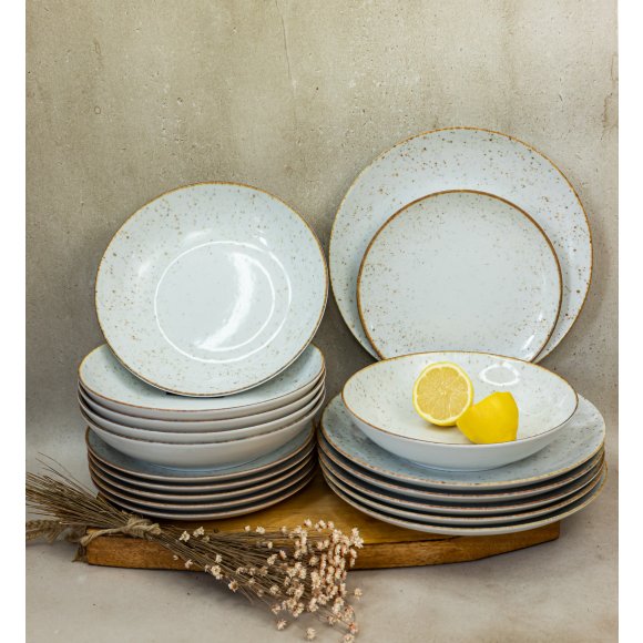 LUBIANA BOSS KERAJET | 061 KJ PICADAS | Serwis obiadowy 18/54 elementów | 9033