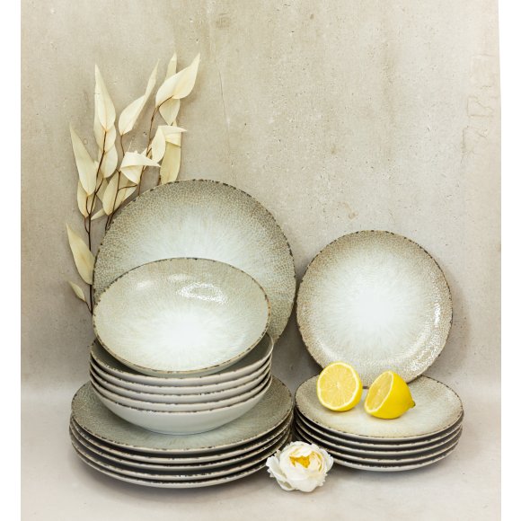 LUBIANA BOSS KERAJET | 217 KJ IRYS | Serwis obiadowy 12/36 elementów | 9062