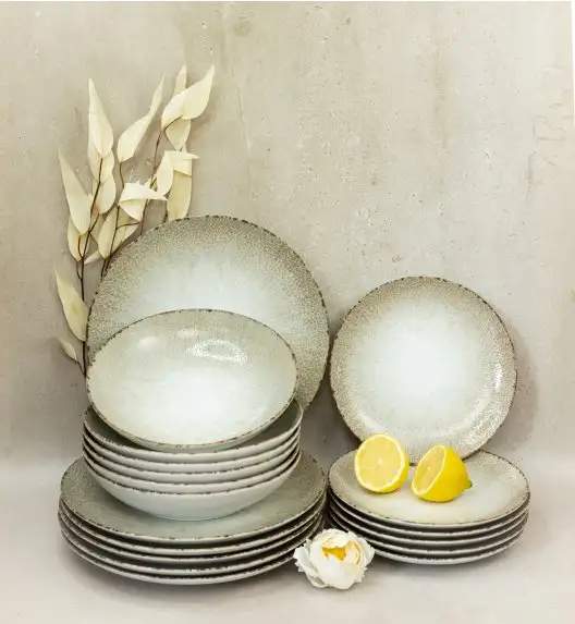 LUBIANA BOSS KERAJET | 217 KJ IRYS | Serwis obiadowy 18/54 elementów | 9062