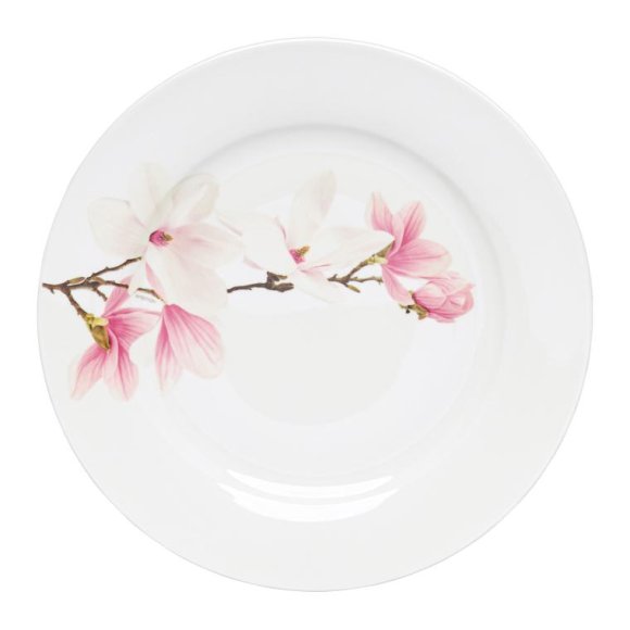 AMBITION MAGNOLIA Talerz obiadowy 27 cm / porcelana