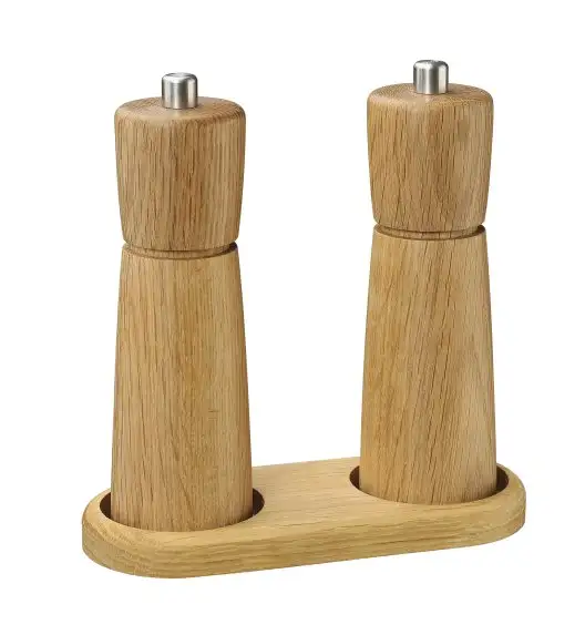 ZASSENHAUS Podstawka pod młynki z drewna dębowego 17 x 8 cm / FreeForm