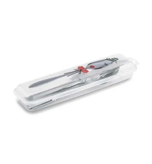 TADAR Sztućce turystyczne / komplet 4 el dla 1 osoby / pudełko / połysk