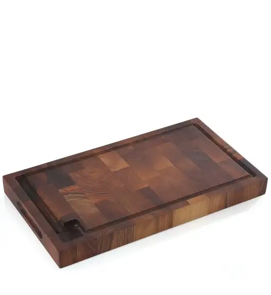 ZASSENHAUS Blok do krojenia typu end grain 45 x 25 x 4 cm  / drewno orzechowe / FreeForm