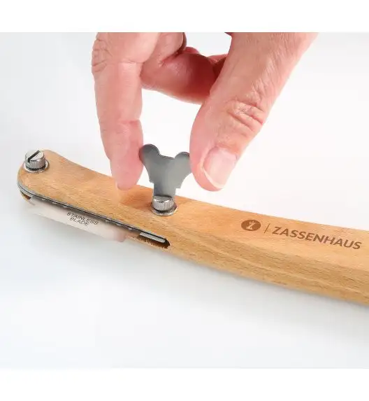 ZASSENHAUS Nożyk do nacinania chleba / 5 ostrzy / FreeForm