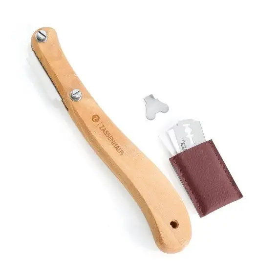 ZASSENHAUS Nożyk do nacinania chleba / 5 ostrzy / FreeForm