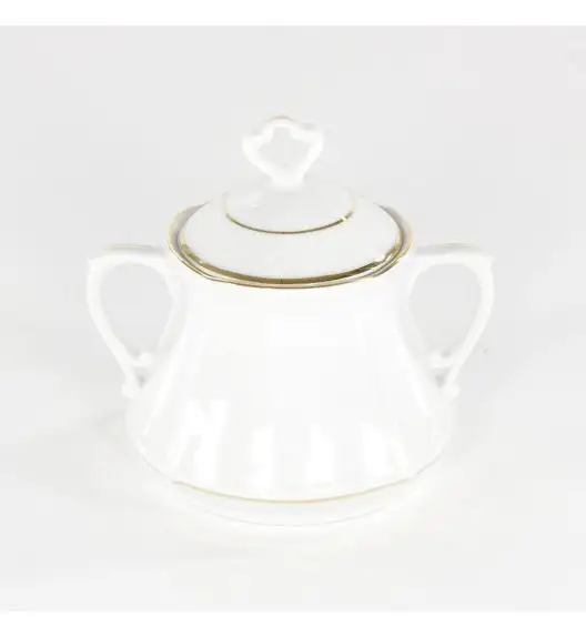 CHODZIEŻ KAMELIA B014 ZŁOTA LINIA Zestaw kawowy 39 el / 12 osób / porcelana