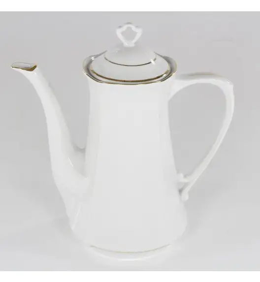 CHODZIEŻ KAMELIA B014 ZŁOTA LINIA Zestaw kawowy 39 el / 12 osób / porcelana