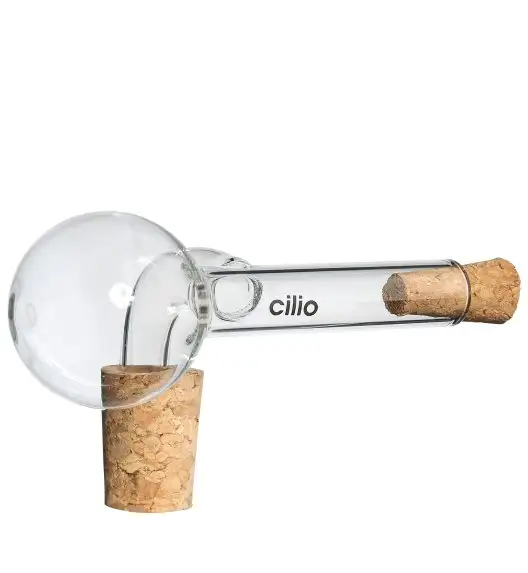 CILIO PRECISO Nalewak z dozownikiem + korek / szkło borokrzemowe / FreeForm