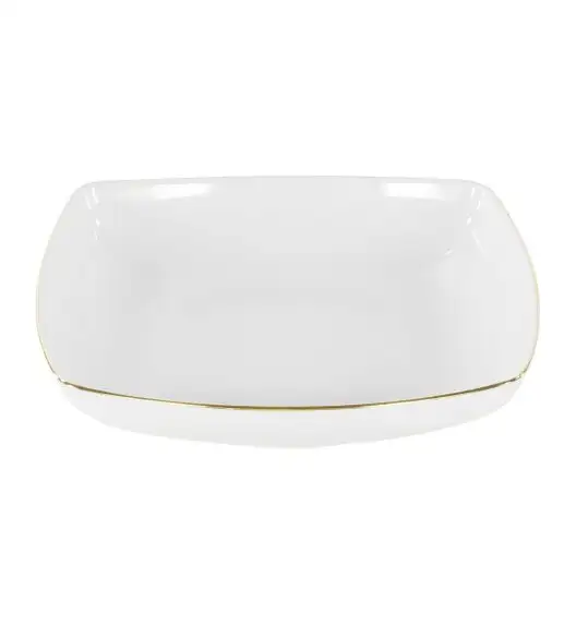 CHODZIEŻ AKCENT 3603 ZŁOTA LINIA Zestaw obiadowy 18 el / 6 osób / porcelana