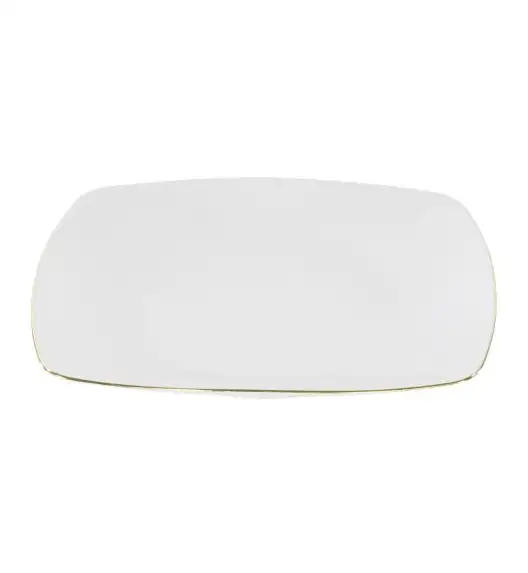 CHODZIEŻ AKCENT 3603 ZŁOTA LINIA Zestaw obiadowy 18 el / 6 osób / porcelana