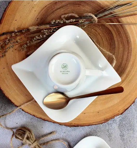 LUBIANA OPERA Serwis obiadowo-kawowy 94 el / 12 os / porcelana