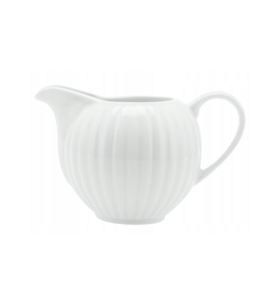 LUBIANA DAISY Mlecznik 300 ml | biała porcelana 