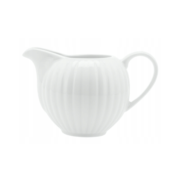 LUBIANA DAISY Mlecznik 300 ml | biała porcelana 