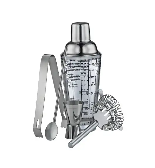 CILIO COSMOPOLITAN Zestaw barowy do drinków i koktajli 5 el. / FreeForm