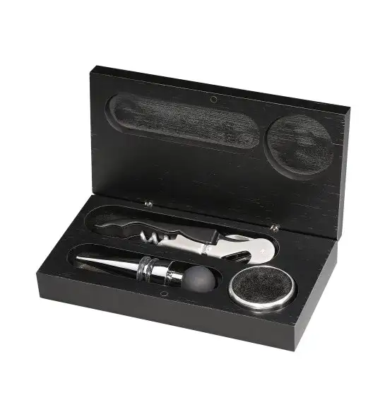 CILIO BARDOLINO Zestaw do wina, korkociąg, obcinacz i korek 16,5×9×3 cm  / FreeForm