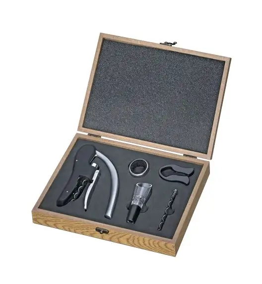 CILIO TRENTINO Zestaw do wina 6 el / drewniane pudełko / FreeForm