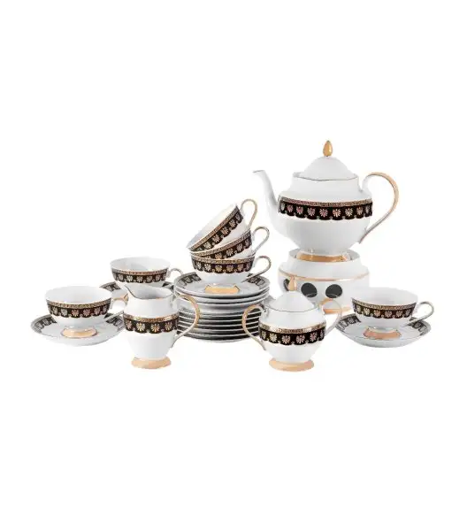 ĆMIELÓW ASTRA G339 ELLADA Zestaw do herbaty 23 el / 6 osób / porcelana
