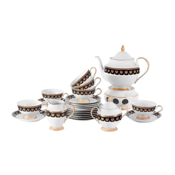 ĆMIELÓW ASTRA G339 ELLADA Zestaw do herbaty 23 el / 6 osób / porcelana