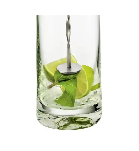 CILIO Łyżeczka koktajlowa skręcona z tłuczkiem / stal nierdzewna / FreeForm