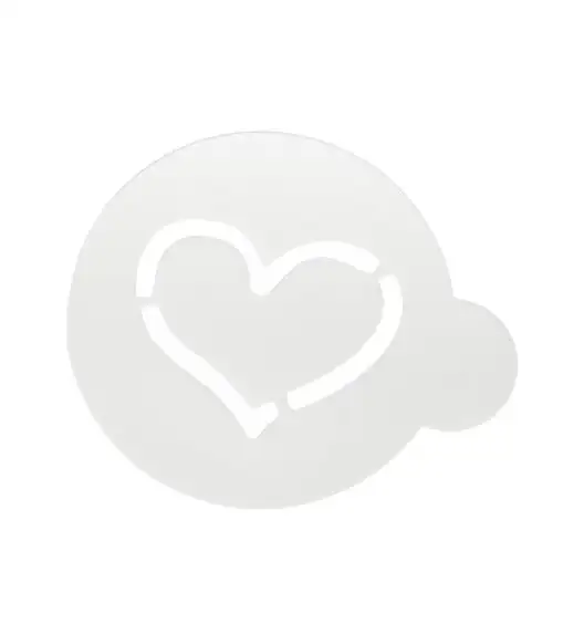 CILIO COFFEE CULTURE Szablony do dekoracji kawy - 6 wzorów / FreeForm