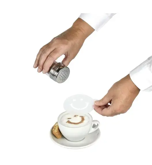 CILIO COFFEE CULTURE Szablony do dekoracji kawy - 6 wzorów / FreeForm