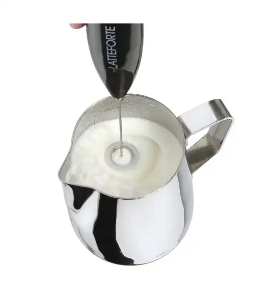 CILIO LATTEFORTE Spieniacz do mleka na stojaku 23 cm / biały / FreeForm