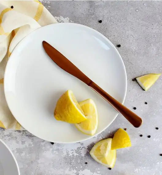 LUBIANA BOSS Talerz obiadowy 24 cm | biała porcelana