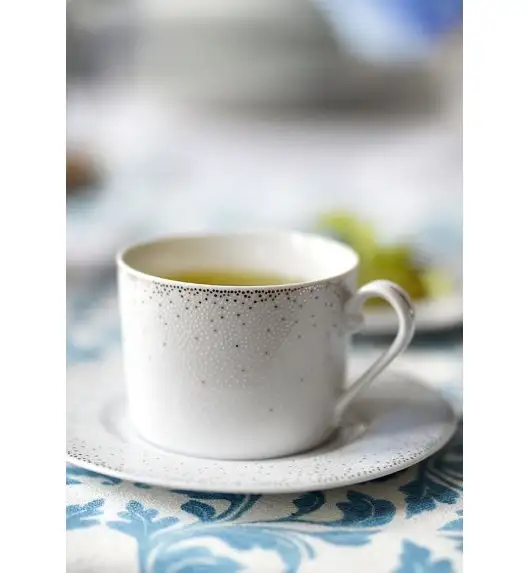 ĆMIELÓW JENNY G856 PEARLS Zestaw kawowy 22 el / 6 osób / porcelana