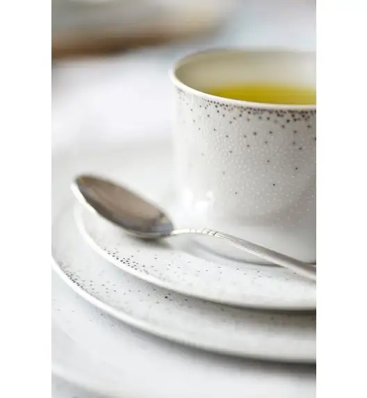 ĆMIELÓW JENNY G856 PEARLS Zestaw kawowy 22 el / 6 osób / porcelana