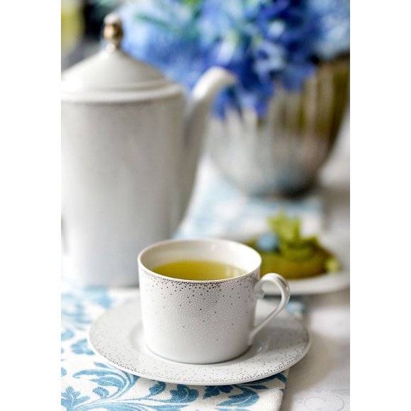 ĆMIELÓW JENNY G856 PEARLS Zestaw kawowy 22 el / 6 osób / porcelana