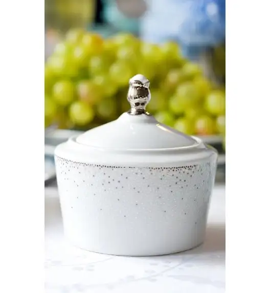 ĆMIELÓW JENNY G856 PEARLS Zestaw kawowy 22 el / 6 osób / porcelana