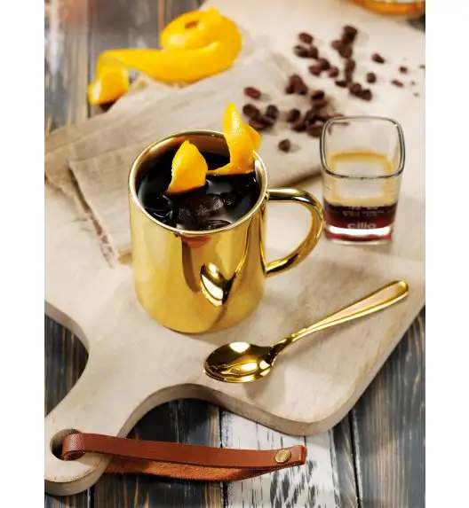 CILIO COFFEE CULTURE Łyżeczki do kawy 6 szt. / złote / FreeForm