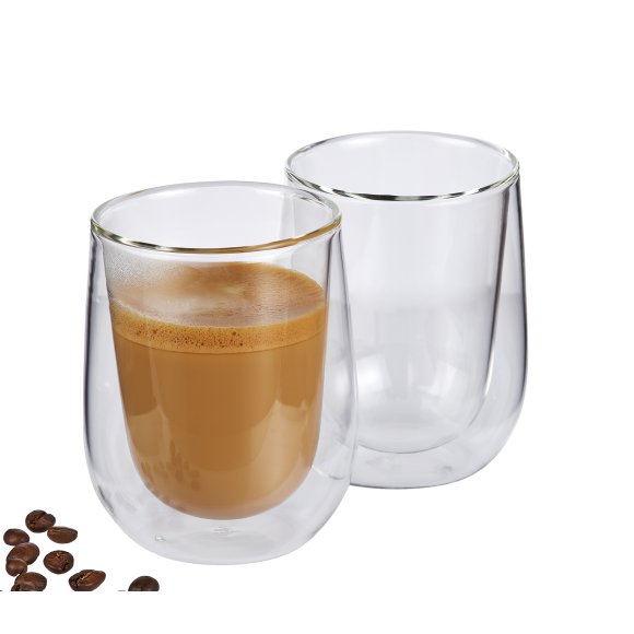 CILIO VERONA Szklanki do kawy 250 ml, 2 szt./ podwójne ścianki / FreeForm