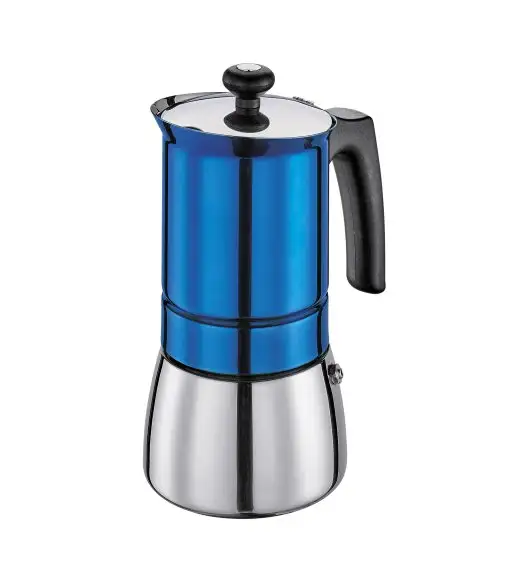 CILIO TOSCA Kawiarka na 6 filiżanek / indukcja / niebieska / FreeForm