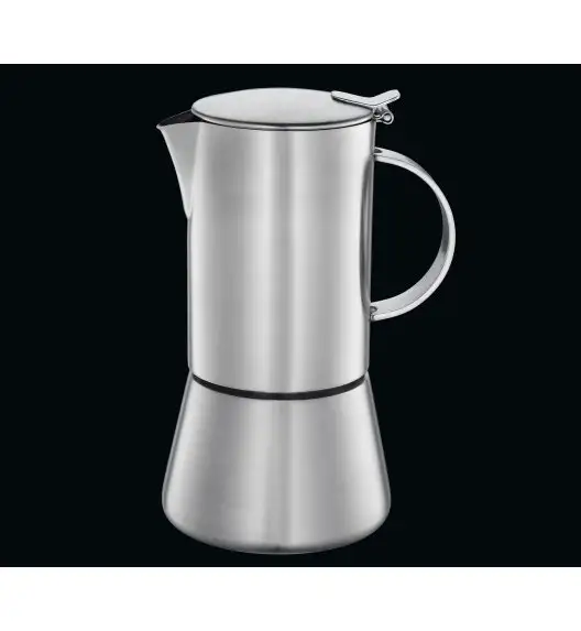 CILIO AIDA Kawiarka na 6 filiżanek / indukcja / stal nierdzewna - satynowa / FreeForm