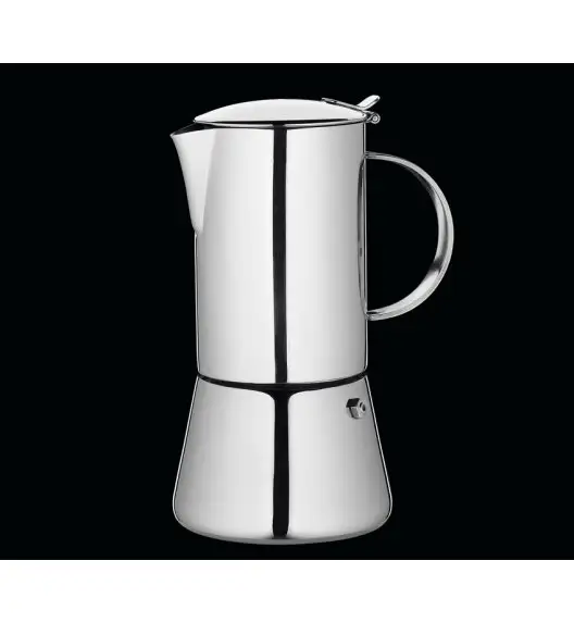 CILIO AIDA Kawiarka na 2 filiżanki / indukcja / stal nierdzewna / FreeForm