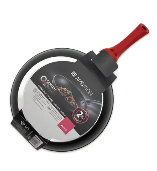 AMBITION ARRO Patelnia tradycyjna 28 cm / MIX kolor / aluminium / indukcja