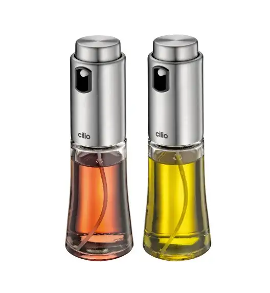 CILIO BARI Zestaw 2 spryskiwaczy do oleju i octu / szkło, stal nierdzewna / FreeForm