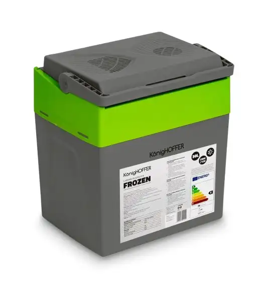 KONIGHOFFER FROZEN Lodówka turystyczna 30 l / elektryczna 12 V 230 V / na prąd stały i zmienny