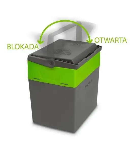 KONIGHOFFER FROZEN Lodówka turystyczna 30 l / elektryczna 12 V 230 V / na prąd stały i zmienny