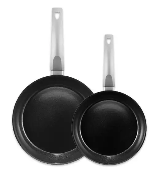 AMBITION VERSO Komplet patelni 20, 28 cm / powłoka Qualum Ceramic / indukcja