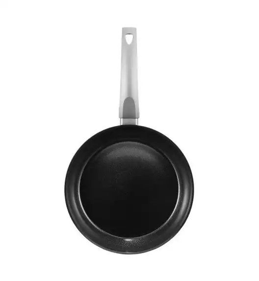 AMBITION VERSO Komplet garnków z pokrywkami 20, 24, 28 cm + rondel 16 cm + patelnie 20, 24, 28 cm + pokrywki szklane TADAR / aluminium / indukcja