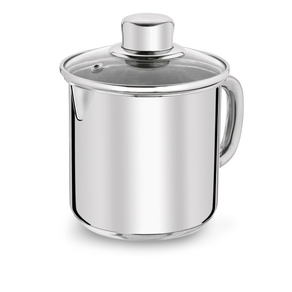 TADAR BAHAMA Garnek do mleka z pokrywką 1,2 l / stalowy / indukcja