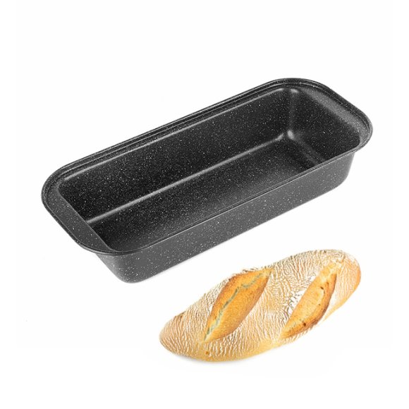 KONIGHOFFER BLACK MARBLE Forma do pieczenia 30 x 13 x 5,5 cm / prostokątna / stal węglowa