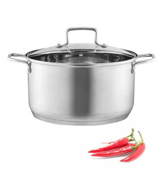AMBITION HUGO Garnek z pokrywką 26 cm / stal nierdzewna / indukcja