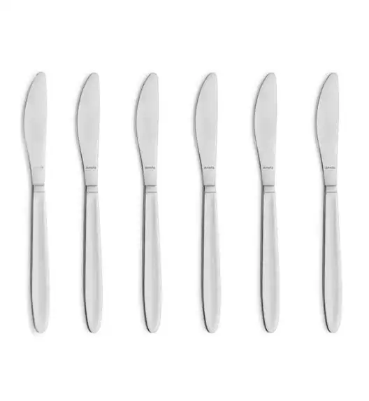 AMEFA Sztućce UE / SCANDINAVE 6x Nóż obiadowy / stal 13/0 luz