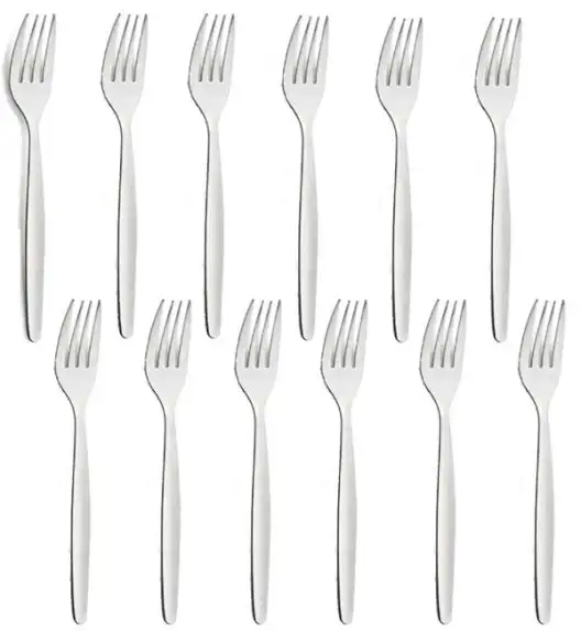 AMEFA Sztućce UE / SCANDINAVE 12x Widelec obiadowy | stal 18/0 luz | sztućce dla gastronomii